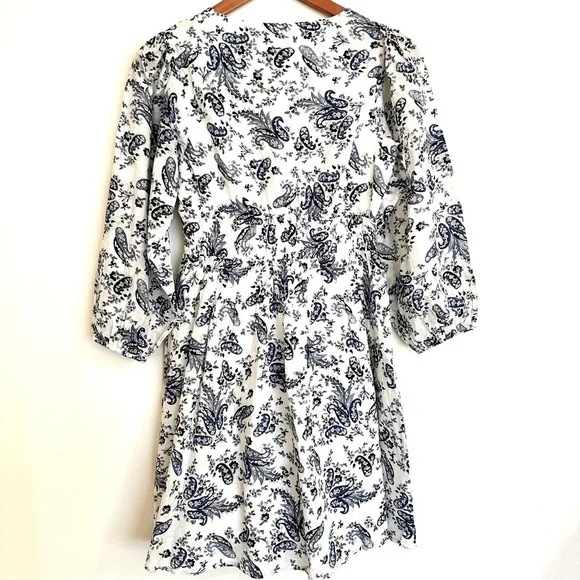 Lucky Brand Blue and White Floral Dress Size XS - Picture 16 of 16